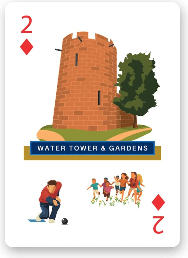 Water Tower & Gardens